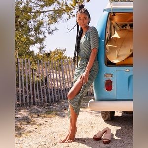 NWT $698 Veronica Beard Mariposa Silk Printed Dress